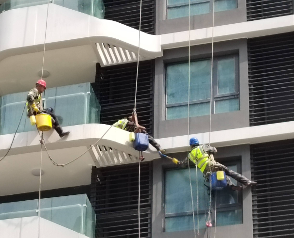 建筑外墻清洗的作用及安全措施 建筑外墻清洗的作用及安全措施